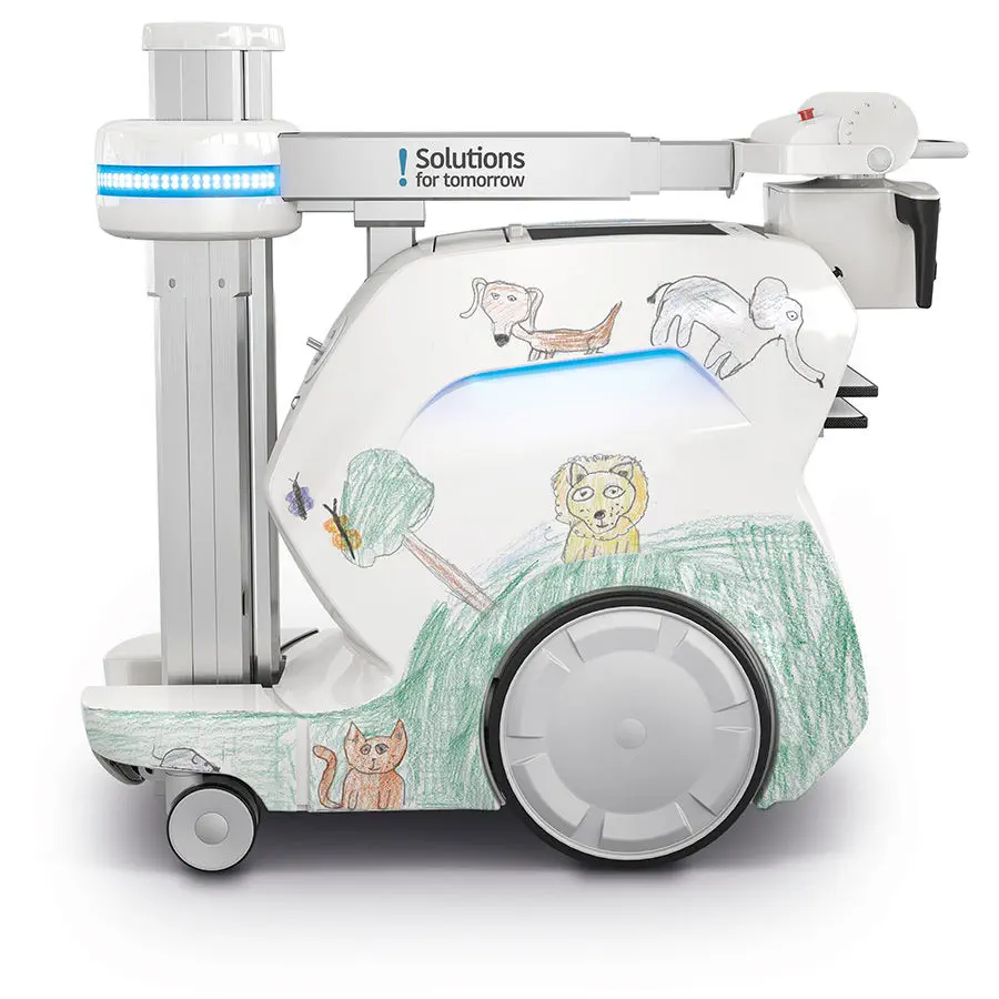!M1 -portable diagnostic x-ray machine - pediatric version, child-friendly