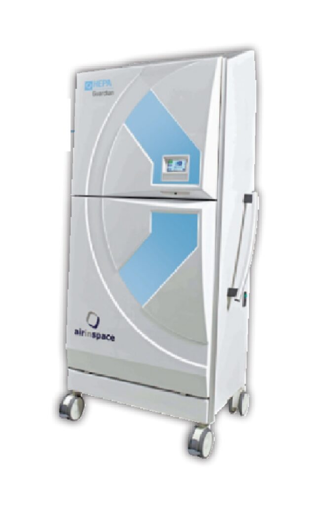 High-power hospital air purifier Airinspace