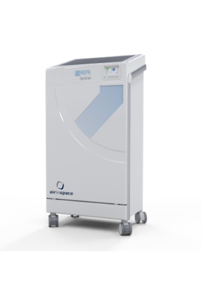 HEPA-Sentinel- Mobile hospital air purifier-Airinspace